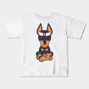 Sushi Chef Alsatian Kids T-Shirt